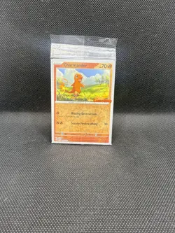 Sealed Promo Charmander Gamestop Reverse Holo 004/165 151 Pokemon - Image 1