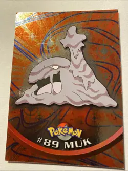 MUK #89 Pokemon Card TCG FOIL Topps TV Animation - Image 1