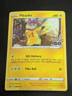 Pikachu SWSH234 SWSH: Sword & Shield Promo Cards Holo Pokemon #4 Nm - Image 1