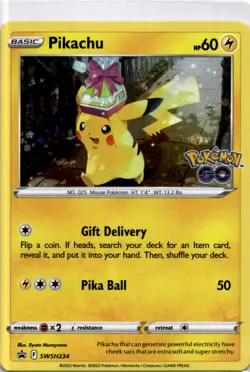 NM Pikachu - SWSH: Sword & Shield Promo Cards #SWSH234 Pokemon - Image 1