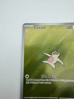 Pokemon TCG Slakoth 212/191 Sv08: Surging Sparks Illustration Rare Holo Card - Image 2