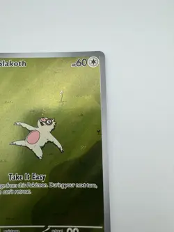Pokemon TCG Slakoth 212/191 Sv08: Surging Sparks Illustration Rare Holo Card - Image 3