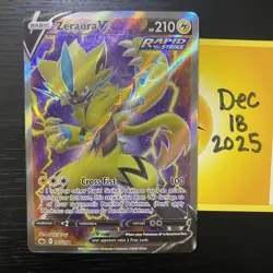 ZERAORA V - 165/198 Full Art - Pokemon TCG Chilling Reign - NM blemish - Image 1