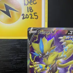 ZERAORA V - 165/198 Full Art - Pokemon TCG Chilling Reign - NM blemish - Image 3