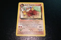 Pokemon TCG Dark Dugtrio Team Rocket 23 Regular Unlimited Rare NM - Image 1