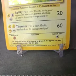 Raichu 14/102 Base Set Holo 1999 Pokemon Card WOTC LP-MP condition - Image 5