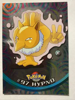 HYPNO #97 Pokemon Card TCG FOIL Topps TV Animation - Image 1