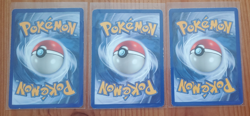 Pokemon card lot of 3 old cards moderately played sets vary (see description) - Image 2