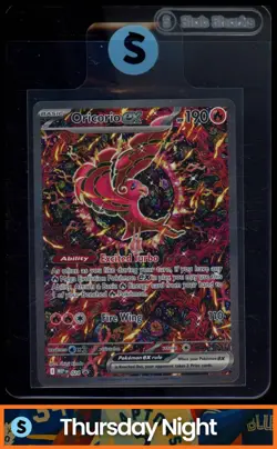 2025 POKEMON BLACK STAR PROMOS PHANTASMAL FLAMES #024 ORICORIO EX - Image 1