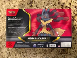 Pokemon TCG Mega Lucario EX Premium Figure Collection Box - Sealed - Image 2