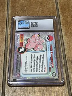 2000 Pokemon topps chrome series 2 Exeggcute Cgc 10 Pop8! L@@k! Rare! - Image 2