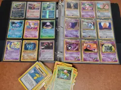 Huge Pokemon Binder Collection Lot of Vintage /Holos Gengar Lugia - Image 1