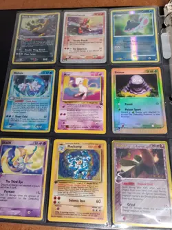 Huge Pokemon Binder Collection Lot of Vintage /Holos Gengar Lugia - Image 3