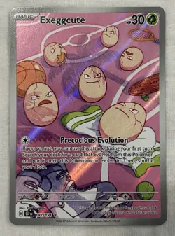 Exeggcute 192/191 Illustration Rare Sv Surging Sparks Pokemon TCG NM PACK FRESH - Image 1
