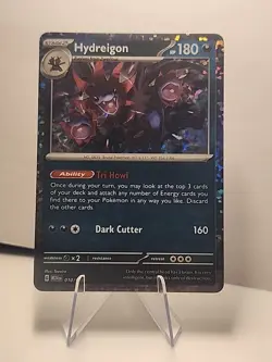 Hydreigon 010/015 McDonald's Promos 2024 Holo Pokemon TCG MP - Image 1