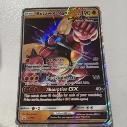 Pokemon TCG Buzzwole GX - SM69 SM Black Star Promo SM69 Promo - Image 3