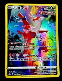 Latias GG20/GG70 NM Pokemon TCG SWSH: Crown Zenith Trainer Gallery Near Mint - Image 1