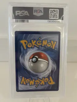 2019 POKEMON SM COSMIC ECLIPSE #210/236 VENUSAUR SNIVY FA GX TAG TEAM PSA 8 - Image 2