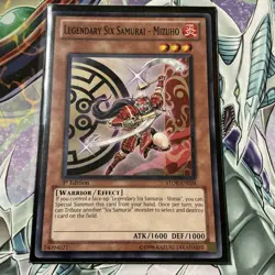 Yu-Gi-Oh TCG Legendary Six Samurai - Mizuho STOR-EN024 MP 1st Edition - Image 3