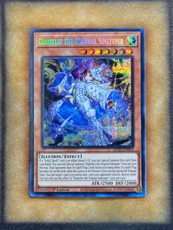 Yugioh Diabellze the Original Sinkeeper MP25-EN063 Secret Rare 1st Ed NM - Image 1