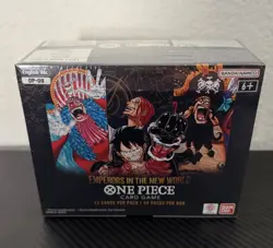 ONE PIECE EMPERORS IN THE NEW WORLD ENGLISH BOOSTER BOX OP-09 Mint New Sealed - Image 1