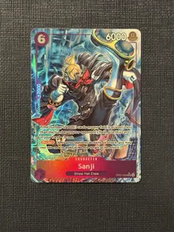 Sanji SR Parallel Alt Art OP07-064 SR - One Piece 500 Years In The Future NM - Image 1