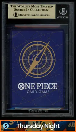 2023 ONE PIECE AWAKENING OF THE NEW ERA #OP02-120 UTA ALTERNATE ART SP BGS 9.5 - Image 2