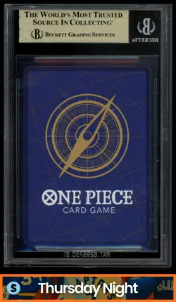 2024 ONE PIECE WINGS OF THE CAPTAIN #OP04-024 SUGAR HOLO SP BGS PRISTINE 10 - Image 2