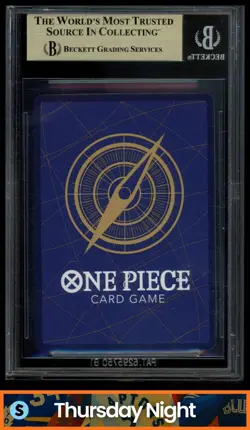 2023 ONE PIECE AWAKENING OF THE NEW ERA #OP05-100 ENEL ALTERNATE ART SP BGS 10 - Image 2