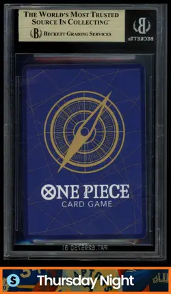 2023 ONE PIECE KINGDOMS OF INTRIGUE #OP02-085 MAGELLAN ALTERNATE ART SP BGS 10 - Image 2