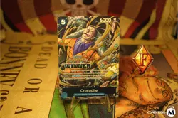 ONE PIECE TCG CROCODILE TOURNAMENT WINNER PACK ST03-003 NM - Image 1
