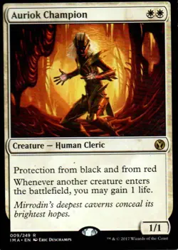 MTG: Iconic Masters: Auriok Champion: Lightly Played Condition - Image 1