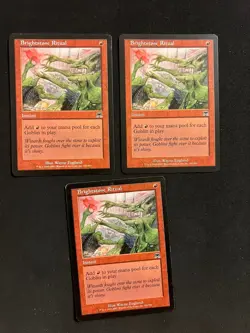 Brightstone Ritual x3 [Scourge] Magic MTG Cards LP - Image 1
