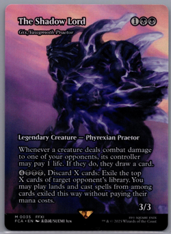 MTG The Shadow Lord (Gix, Yawgmoth Praetor) Final Fantasy Mythic Regular 35 - Image 1