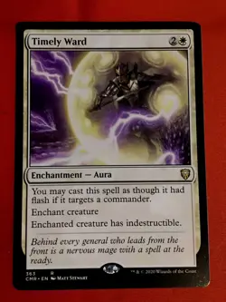 MTG Magic the Gathering - Timely Ward 363/794 Commander Legends - Unplayed Mint+ - Image 1