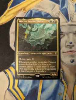 MTG Miirym, Sentinel Wyrm Commander Legends Foil Etched English NM to Mint x1 - Image 2