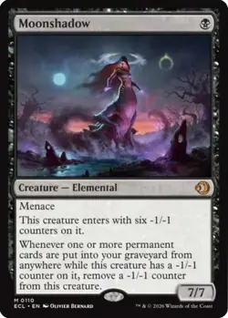 Moonshadow - Lorwyn Eclipsed - MtG- NM - Image 1