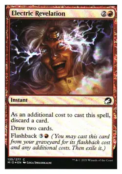 Electric Revelation (Foil) Innistrad: Midnight Hunt MTG - NM+ - Image 1