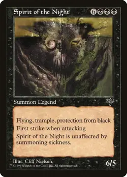 MTG Spirit of the Night Mirage Regular NM - Image 1