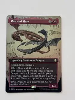 MTG Ran and Shaw (Borderless Foil) Avatar: The Last Airbender 0325 NM - Image 1