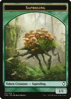 10 x SAPROLING (11/19) NM mtg Commander Anthology II Green - Image 1