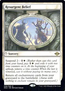 MTG Resurgent Belief (26) | LP | Modern Horizons 2 {MH2} - Image 1