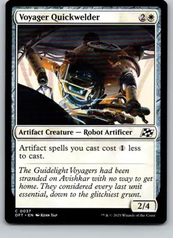 Voyager Quickwelder DFT #37 Aetherdrift MTG - Image 1