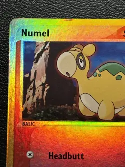 2003 Numel EX Ruby & Sapphire E Series 61/109 Reverse Holo Pokemon TCG - MP - Image 3
