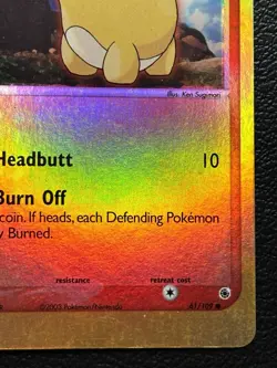 2003 Numel EX Ruby & Sapphire E Series 61/109 Reverse Holo Pokemon TCG - MP - Image 5