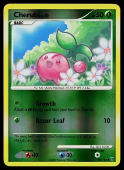 Pokemon Card - Cherubi Supreme Victors 96/147 Reverse Holo - Image 1