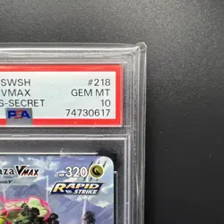 Pokemon 2021 Rayquaza VMAX 218/203 Alt Art Evolving Skies Secret GEM MINT PSA 10 - Image 3