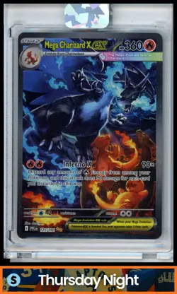 2025 POKEMON PHANTASMAL FLAMES - PFL EN MEGA CHARIZARD X EX SPECIAL ILLUSTRATION - Image 1