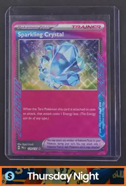 2025 POKEMON SV PRISMATIC EVOLUTIONS - PRE EN #129/131 SPARKLING CRYSTAL - Image 1