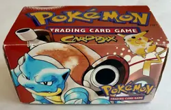 Vintage WOTC Pokemon Trading Card Game Cardbox Storage Box Very Good Condition - Image 1
